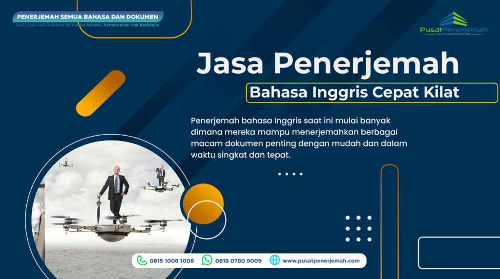 Jasa Penerjemah Tersumpah Inggris Cepat Kilat Ekspres di Semarang