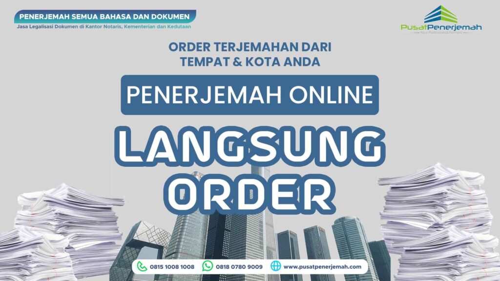 Penerjemah Translator Penterjemah Inggris di Semarang Murah Cepat